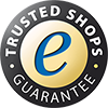 Trusted Shop Zertifizierungslogo für die sichere Bezahlung